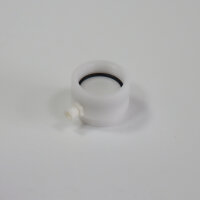 Gas analysis intermediate adapter for permanent breathing tube