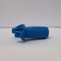 Silicone mouthpiece for adults, blue