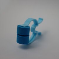 Nose clip, blue, with pads