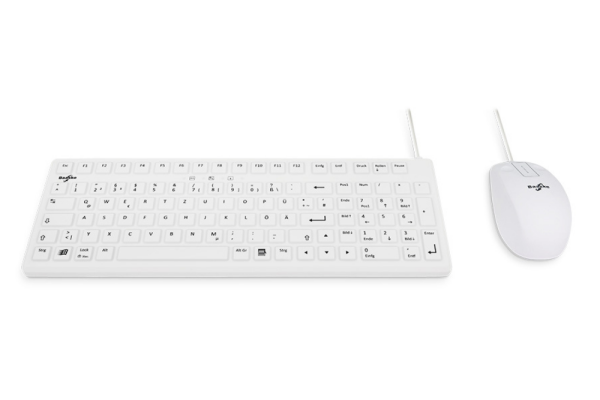 Medical keyboard and mouse, IP68, maximum hygienic